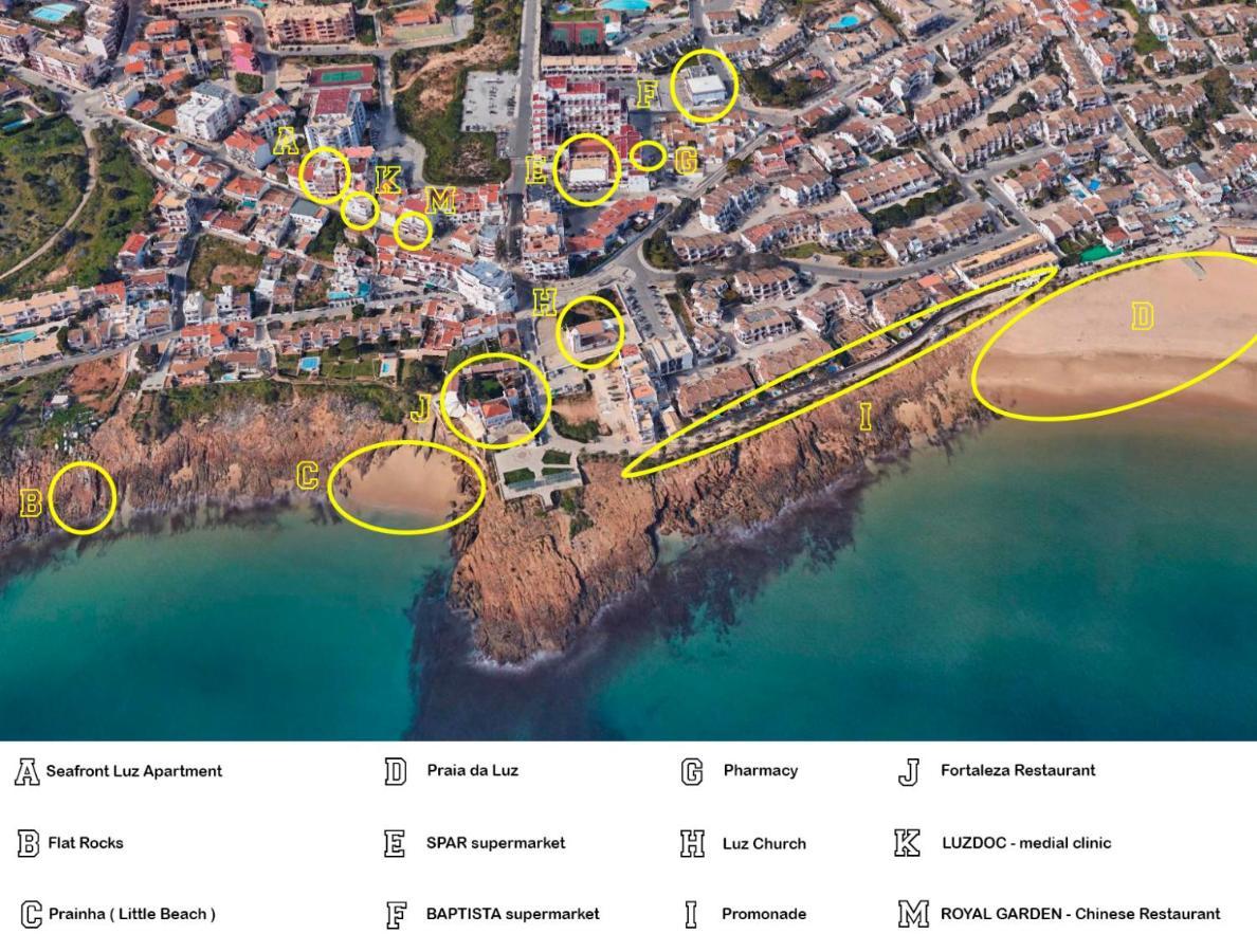 Seafront Luz Apartment Экстерьер фото